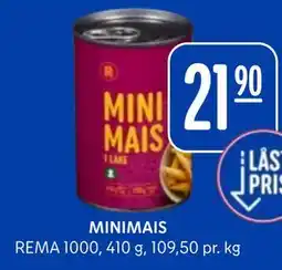 Rema 1000 MINIMAIS tilbud