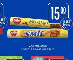 Rema 1000 MELKERULL/SMIL tilbud