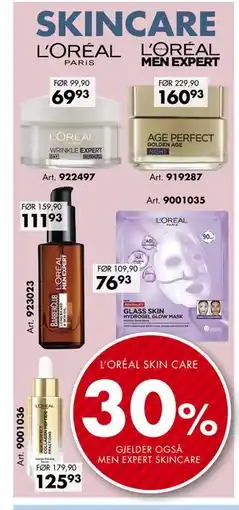 Sparkjøp L'ORÉAL SKIN CARE tilbud