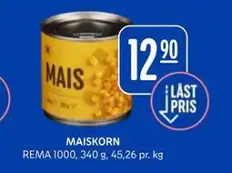 Rema 1000 MAISKORN tilbud