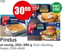 Spar Findus tilbud