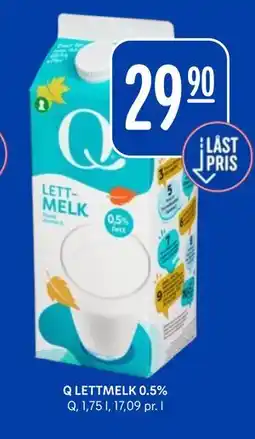 Rema 1000 Q LETTMELK 0.5% tilbud