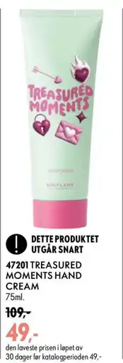 Oriflame Treasured moments hand cream tilbud