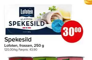 Spar Spekesild tilbud