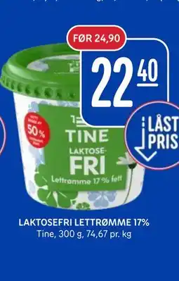 Rema 1000 LAKTOSEFRI LETTRØMME 17% tilbud