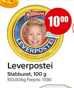 Spar Leverpostei tilbud