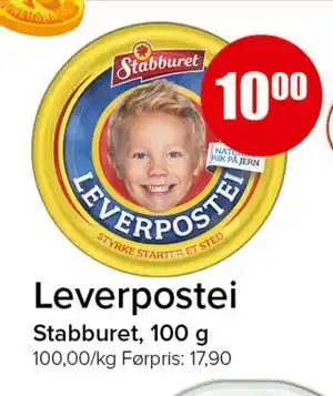 Spar Leverpostei tilbud