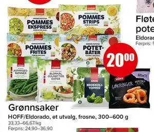 Spar Grønnsaker tilbud