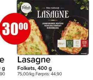 Spar Lasagne tilbud