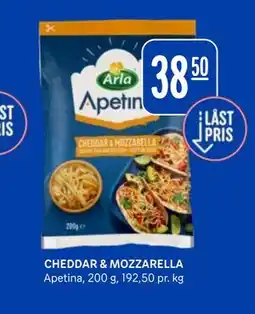 Rema 1000 CHEDDAR & MOZZARELLA tilbud