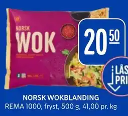 Rema 1000 NORSK WOKBLANDING tilbud