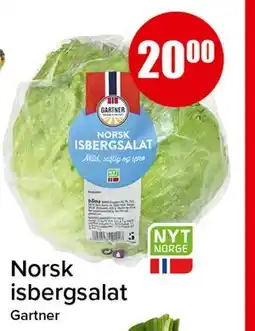 Spar Norsk isbergsalat tilbud