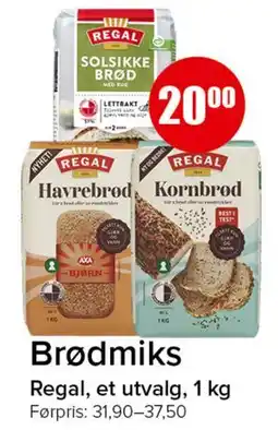 Spar Brødmiks tilbud