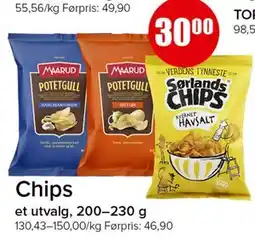 Spar Chips tilbud