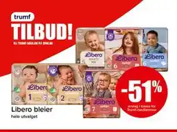 Spar Libero bleier tilbud