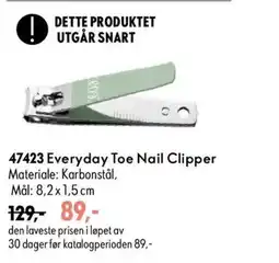 Oriflame Everyday Toe Nail Clipper tilbud