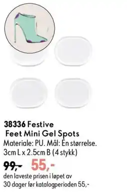 Oriflame Festive Feet Mini Gel Spots tilbud