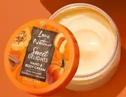 Oriflame Love Nature Sweet Delights Hand & Body Cream with Organic Pumpkin & Cinnamon tilbud