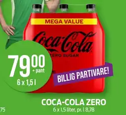 Kiwi Coca-Cola Zero tilbud
