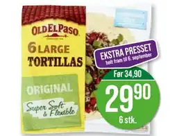 Kiwi Oldelpaso tortillas tilbud