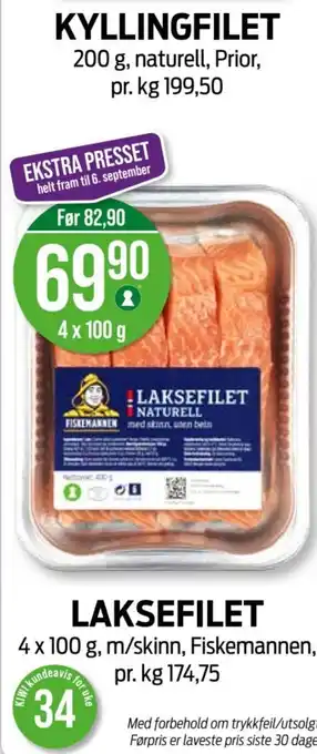 Fiskemannen laksefilet