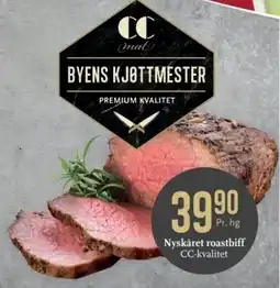 CC Mat CC-mat Nyskåret roastbiff tilbud