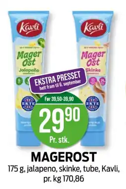 Kiwi Kavli magerost tilbud