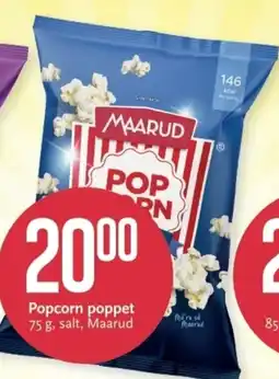CC Mat Maarud popcorn poppet tilbud