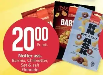 CC Mat Eldorado nøtter ass. tilbud