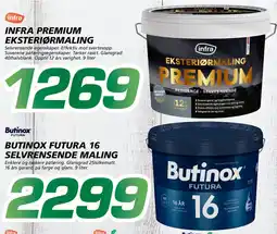 Coop Byggmix Infra premium eksteriørmaling tilbud