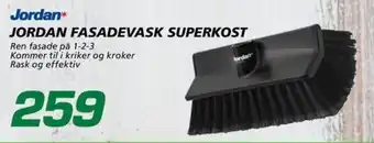 Jordan fasadevask superkost