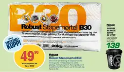 Coop Byggmix Robust Støpemørtel B30 tilbud