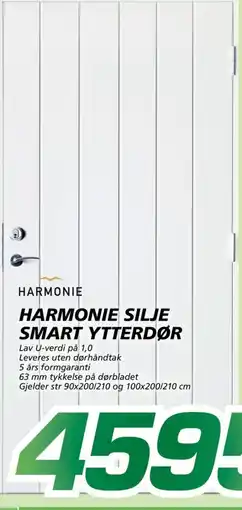 Coop Byggmix Harmonie harmonie silje smart ytterdør tilbud