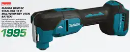 Coop Byggmix Makita DTM53Z Starlock 18 V Multiverktøy uten batteri tilbud
