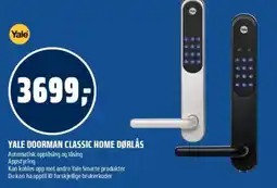 Coop Obs Yale Doorman Classic Home Dørlås tilbud