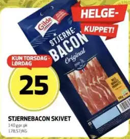 Bunnpris Gilde Stjernebacon Skivet tilbud
