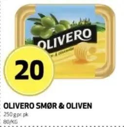 Bunnpris Olivero smør & oliven tilbud