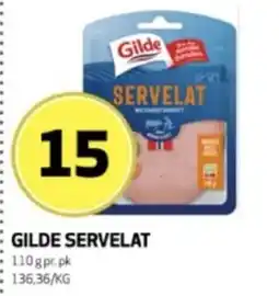 Bunnpris Gilde servelat tilbud