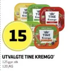 Bunnpris Utvalgte tine kremgo tilbud