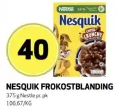 Bunnpris Nesquik frokostblanding tilbud