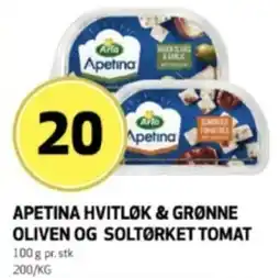 Bunnpris Arla Apetina Hvitløk & Grønne Oliven Og Soltørket Tomat tilbud