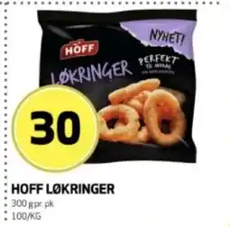 Bunnpris Hoff løkringer tilbud