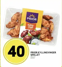 Bunnpris Prior kyllingvinger grillet tilbud
