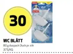 Bunnpris Duck wc blatt tilbud