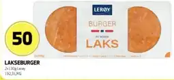 Bunnpris Lerøy Lakseburger tilbud
