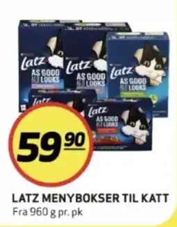 Bunnpris Latz menybokser til katt tilbud