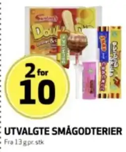 Bunnpris Utvalgte smågodterier tilbud