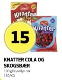 Bunnpris Knatter Cola Og Skogsbær tilbud