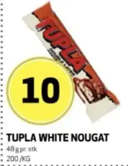 Bunnpris Tupla white nougat tilbud