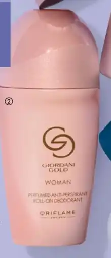 Oriflame Giordani Gold Woman Perfumed Anti-perspirant Roll-On Deodorant tilbud